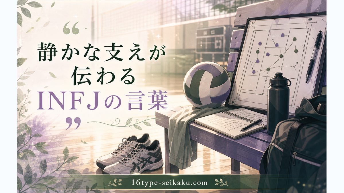 赤葦京治の心に残る名言の要点をまとめたMBTIキャラ診断インフォグラフィック