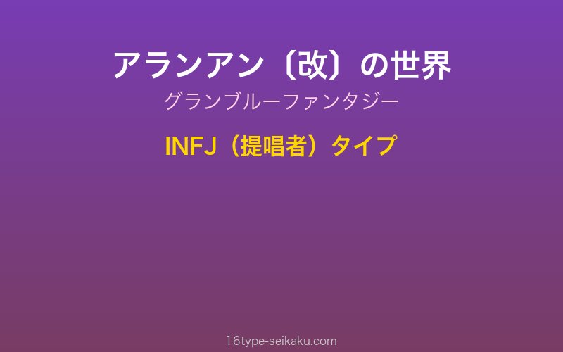 キャラクターイメージ