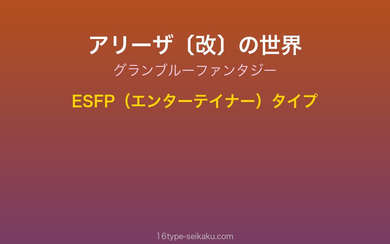キャラクターイメージ
