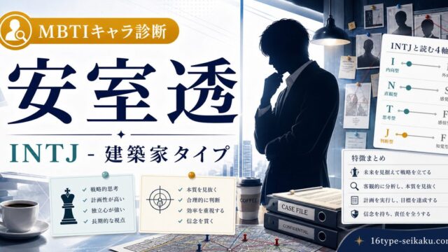 安室透のMBTIキャラ診断アイキャッチ画像