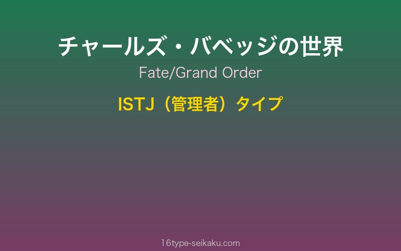 キャラクターイメージ