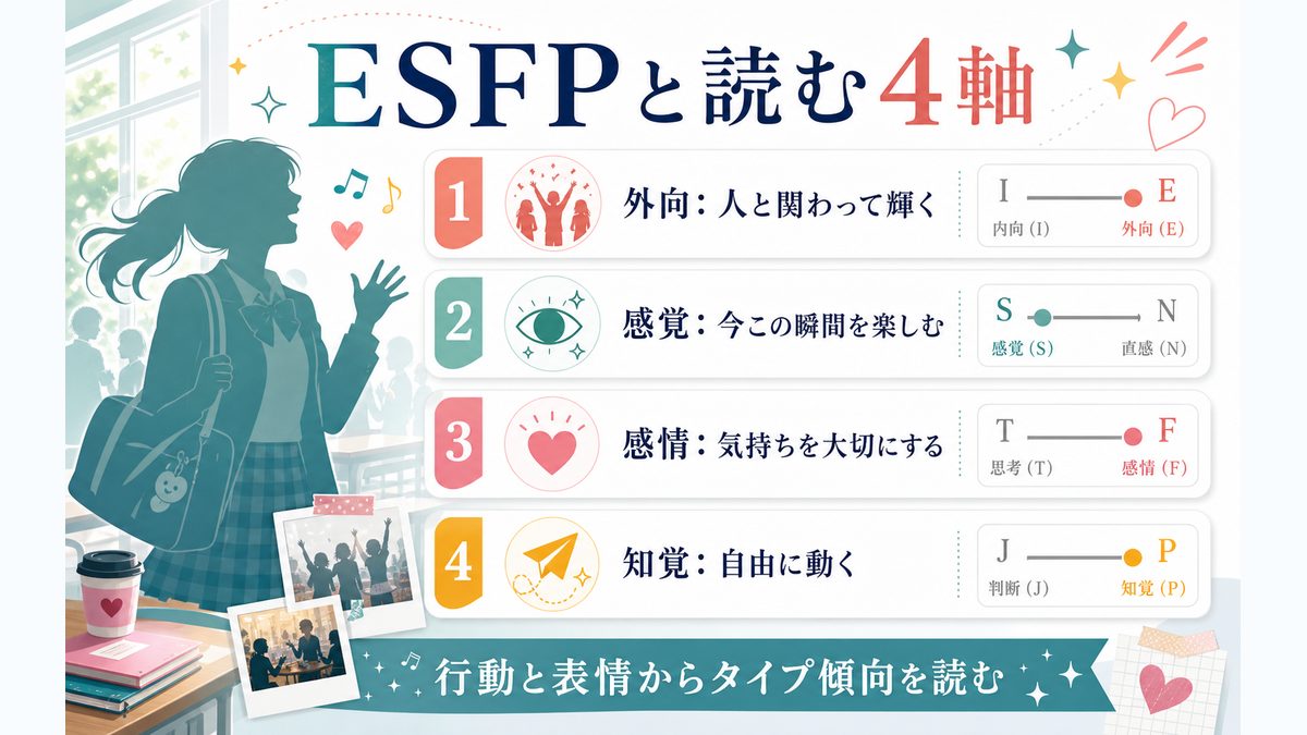 なぜベッキー・ブラックベル（スパイファミリー）がESFP（楽天家）なのかの要点をまとめたMBTIキャラ診断インフォグラフィック