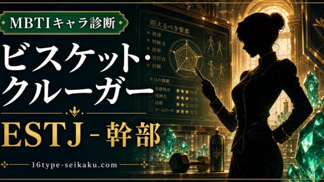 ビスケット・クルーガーのMBTIキャラ診断アイキャッチ画像
