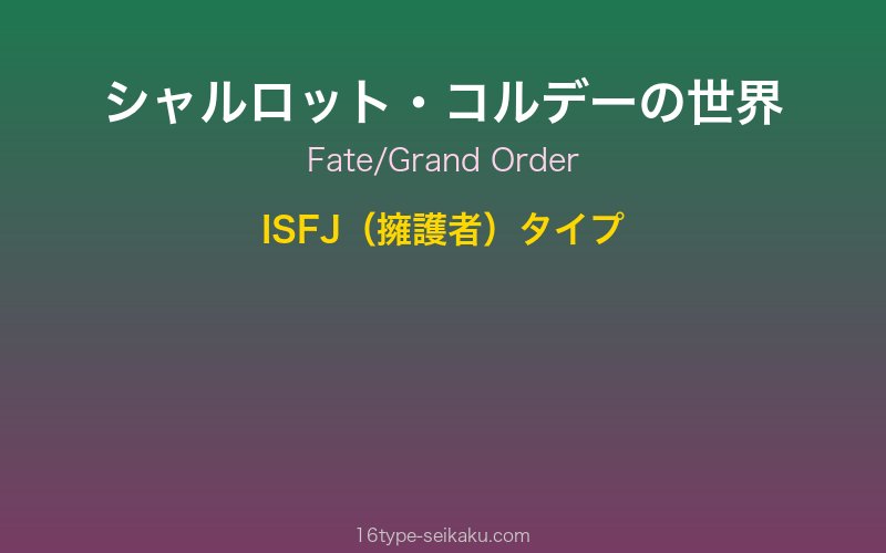 キャラクターイメージ