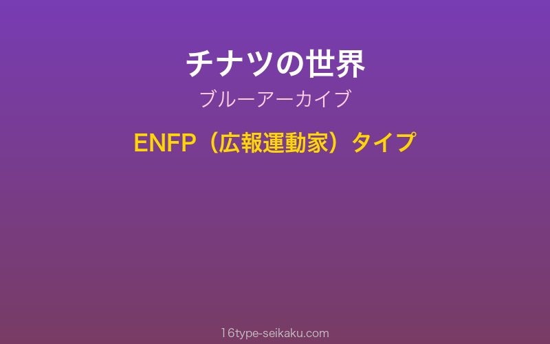 キャラクターイメージ