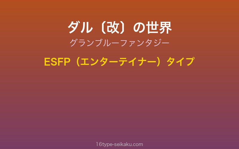 キャラクターイメージ