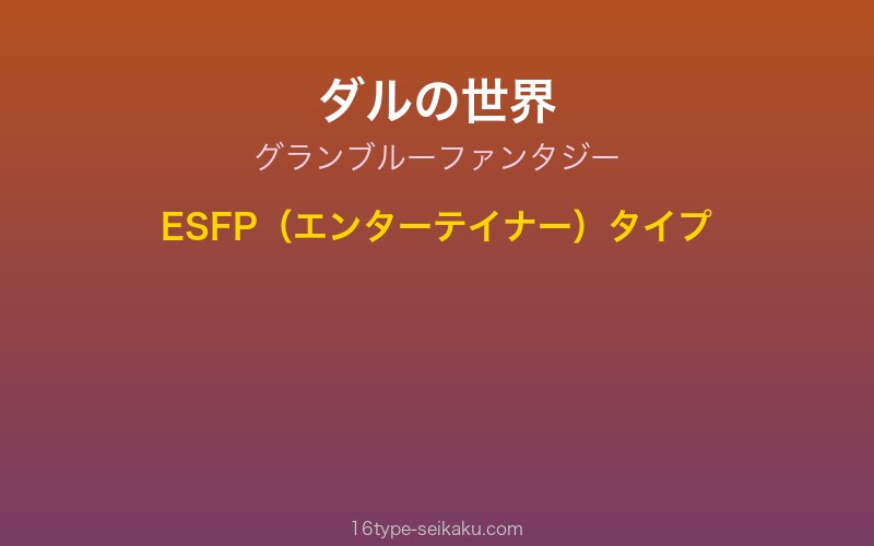 キャラクターイメージ