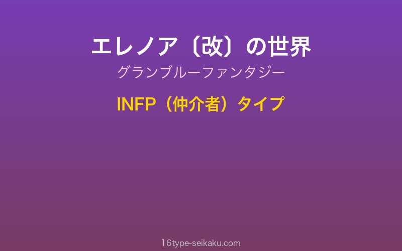 キャラクターイメージ