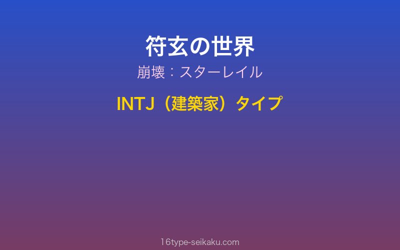 キャラクターイメージ