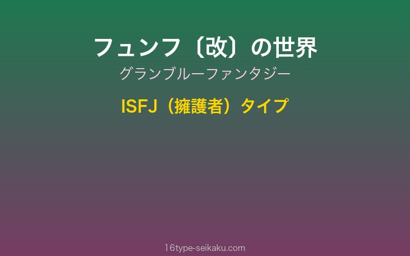 キャラクターイメージ