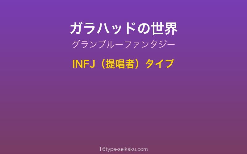 キャラクターイメージ
