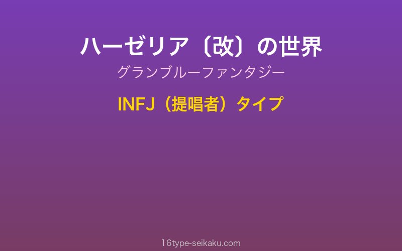 キャラクターイメージ