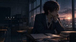 比企谷八幡のMBTIキャラ診断アイキャッチ画像