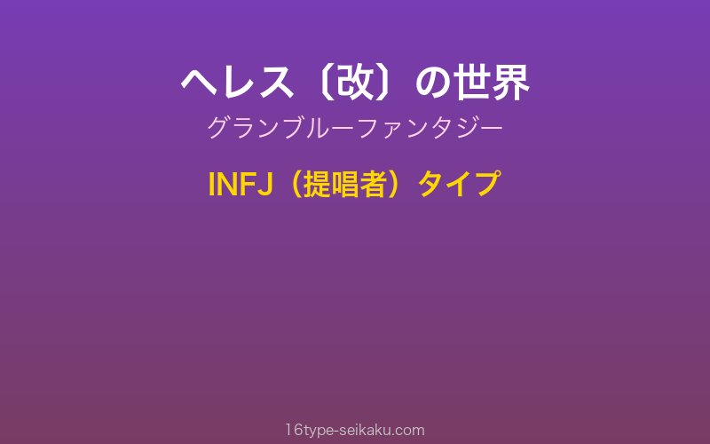 キャラクターイメージ