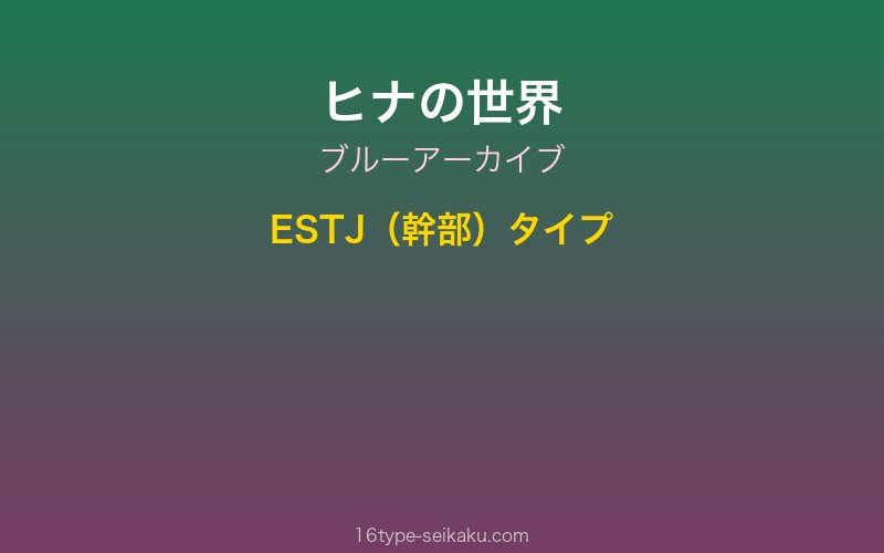 キャラクターイメージ