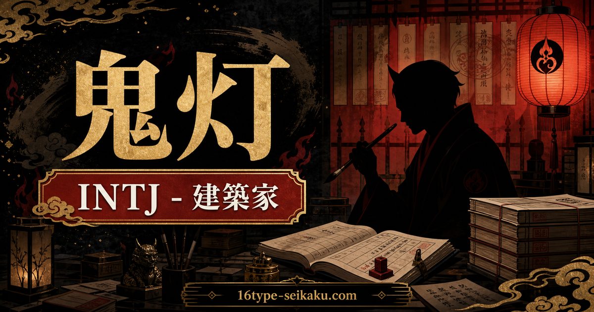 鬼灯のMBTIキャラ診断アイキャッチ画像