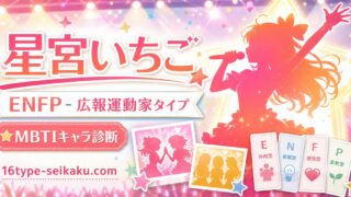星宮いちご(アイカツ!)のMBTIキャラ診断アイキャッチ画像