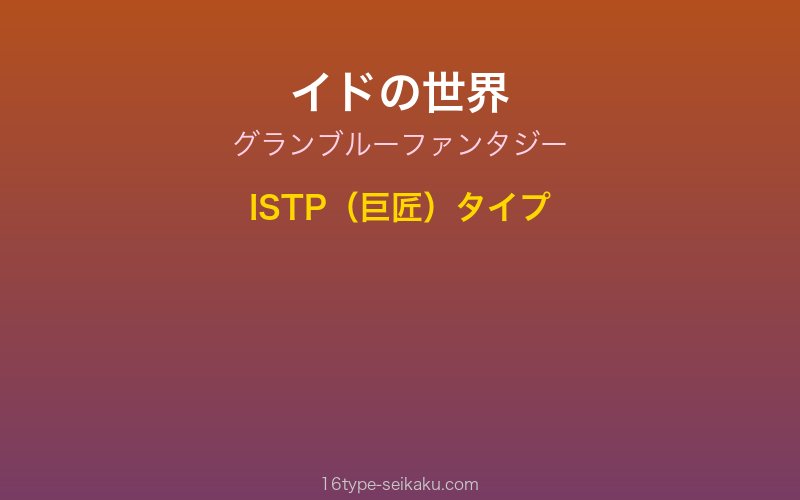 キャラクターイメージ
