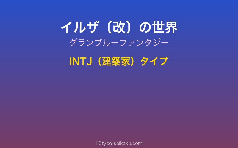 キャラクターイメージ