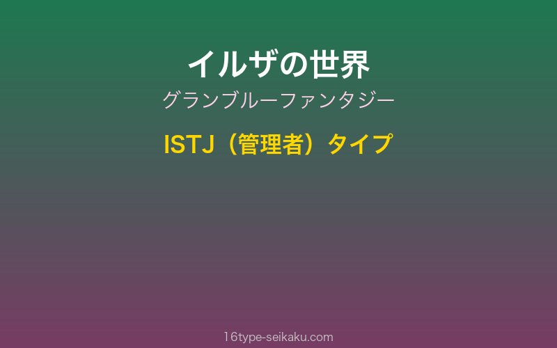 キャラクターイメージ