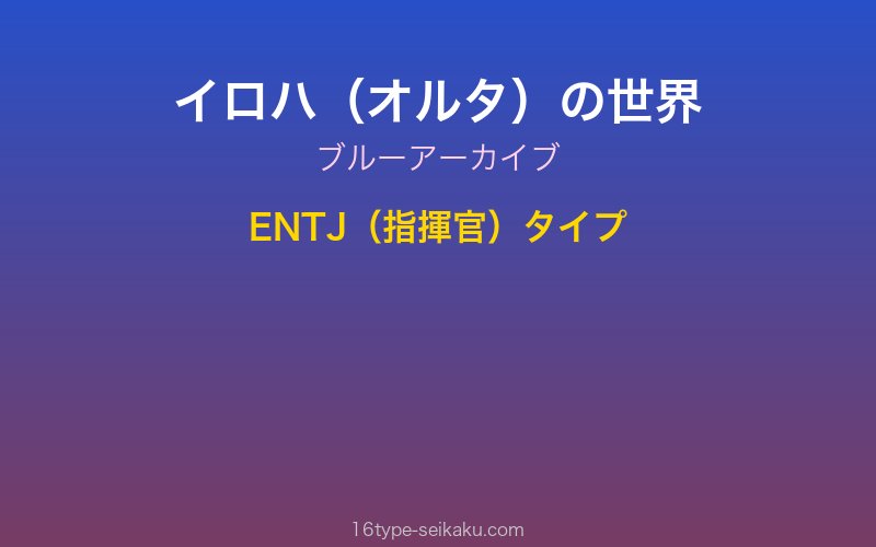 キャラクターイメージ