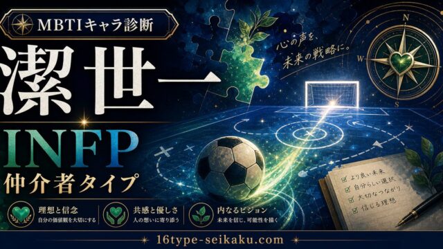 潔世一のMBTIキャラ診断アイキャッチ画像