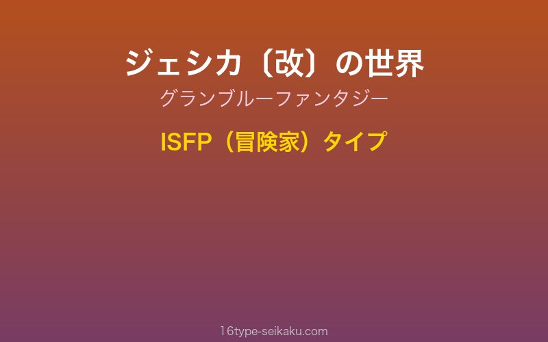 キャラクターイメージ