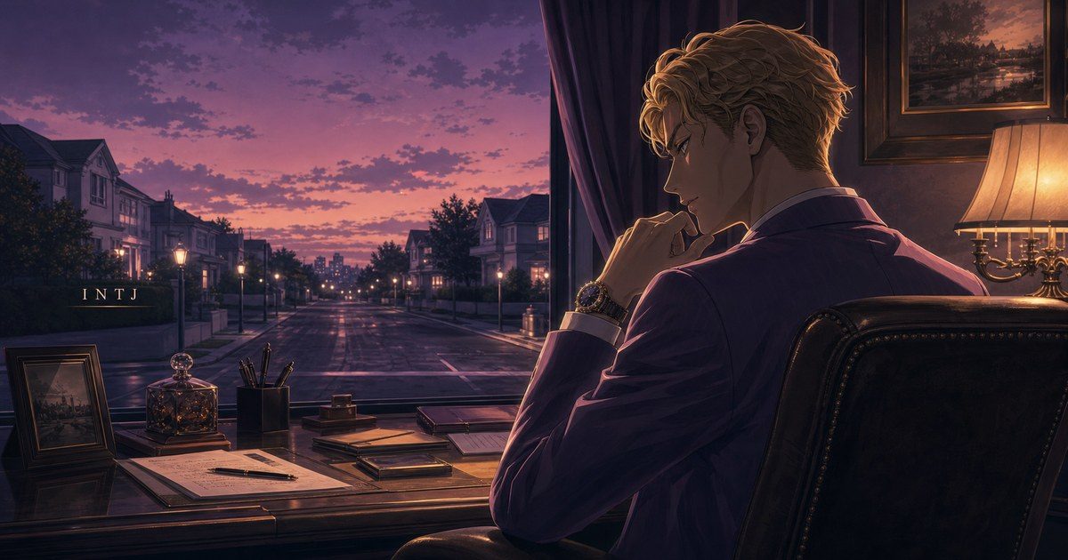 吉良吉影(ジョジョの奇妙な冒険)のMBTIキャラ診断アイキャッチ画像