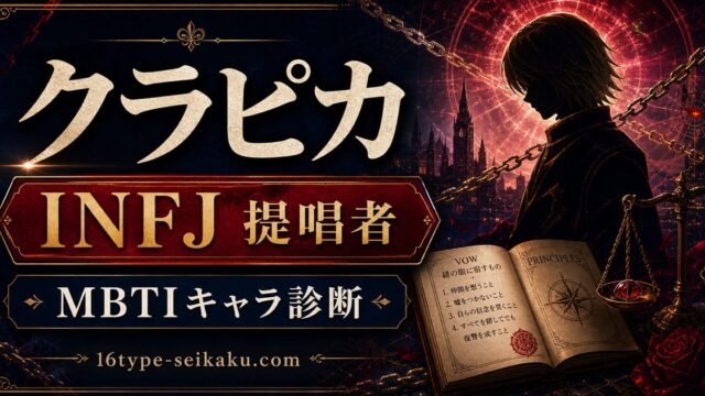クラピカのMBTIキャラ診断アイキャッチ画像