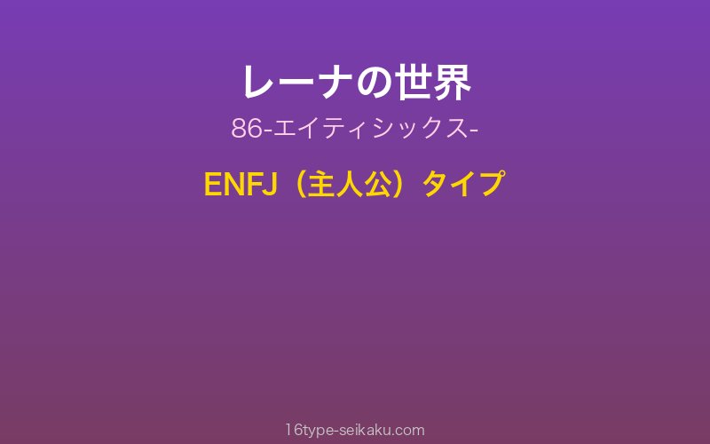 レーナ キャラクターイメージ
