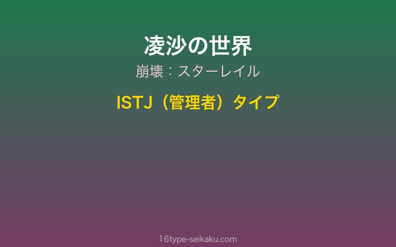 キャラクターイメージ