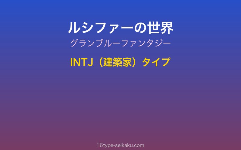 キャラクターイメージ