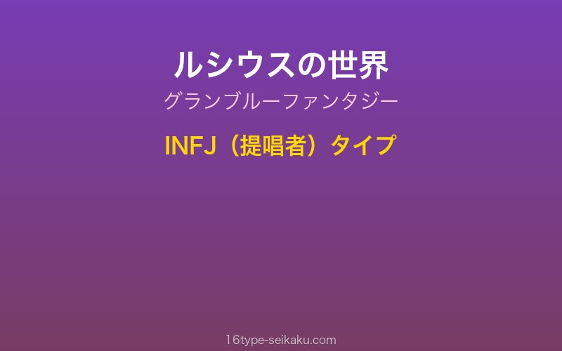 キャラクターイメージ