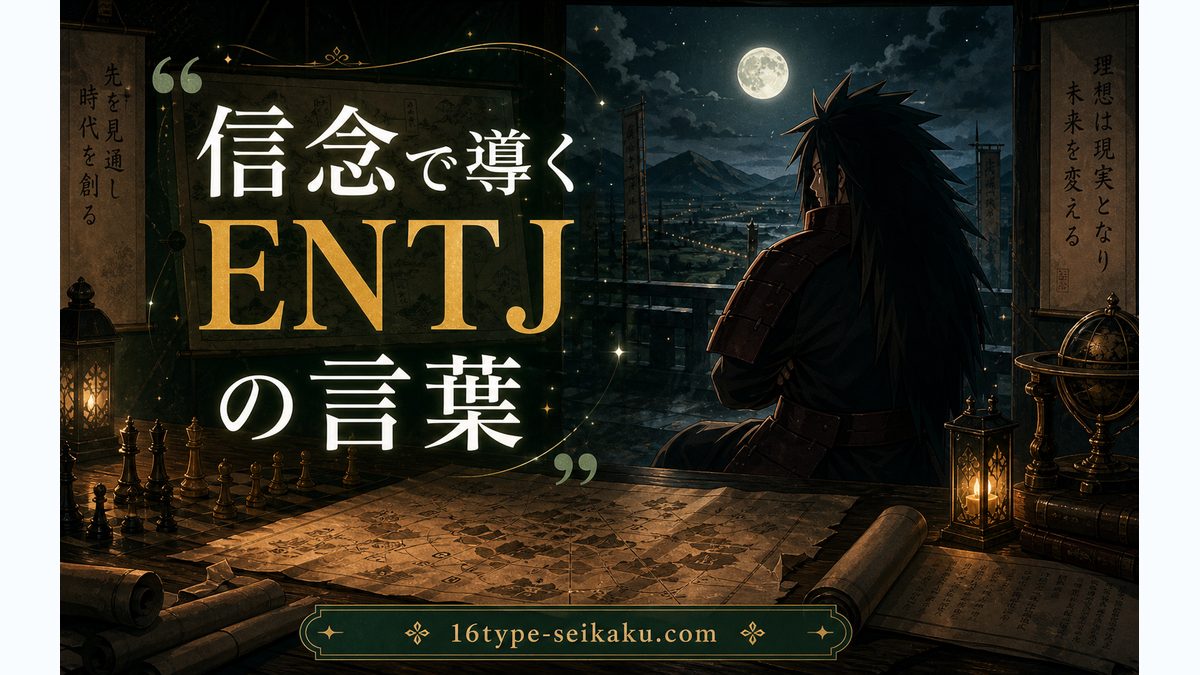 うちはマダラ（NARUTO）の性格特性とは？の要点をまとめたMBTIキャラ診断インフォグラフィック
