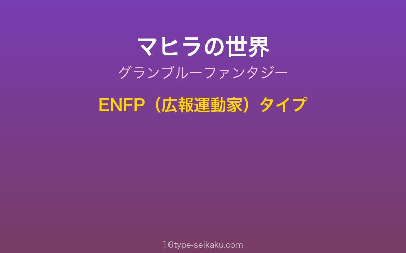キャラクターイメージ