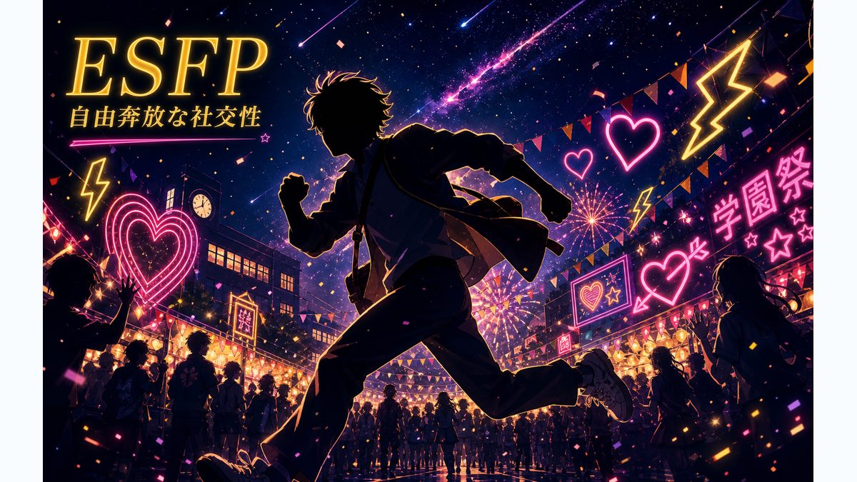 諸星あたるがESFPタイプである理由の要点をまとめたMBTIキャラ診断インフォグラフィック