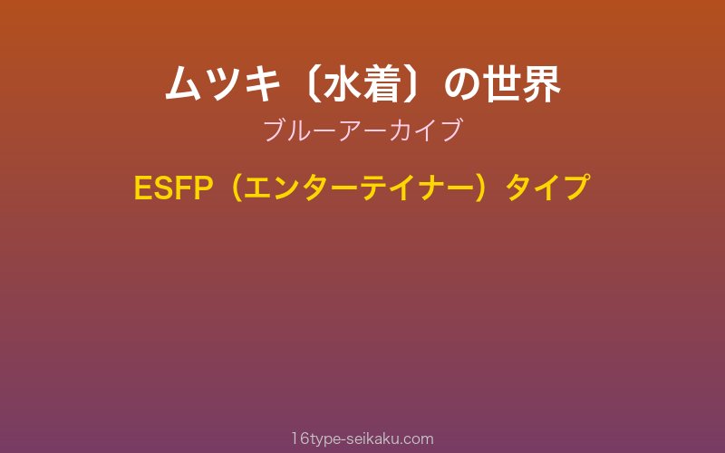 キャラクターイメージ