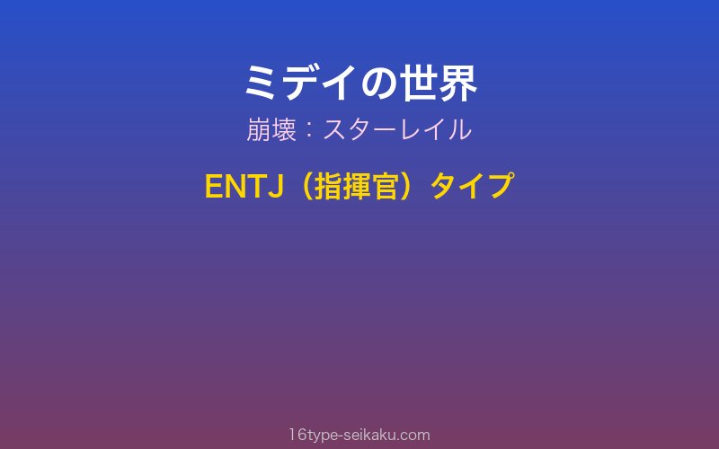 キャラクターイメージ