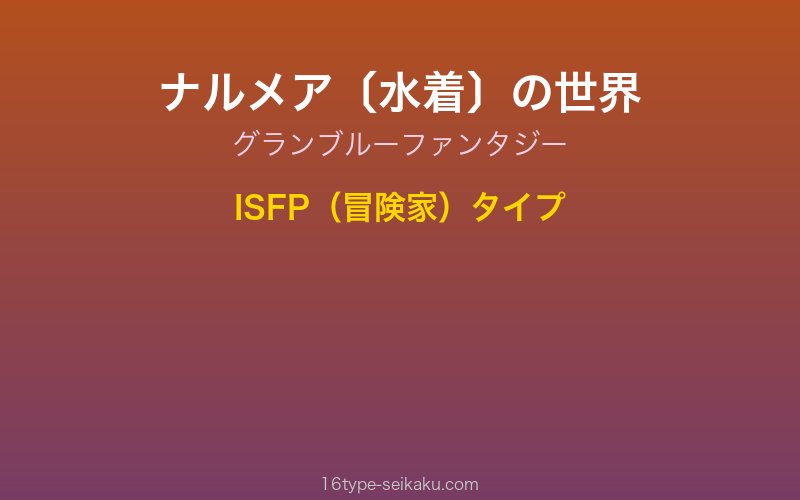 キャラクターイメージ