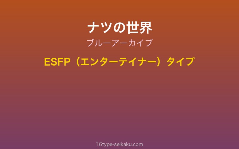 キャラクターイメージ