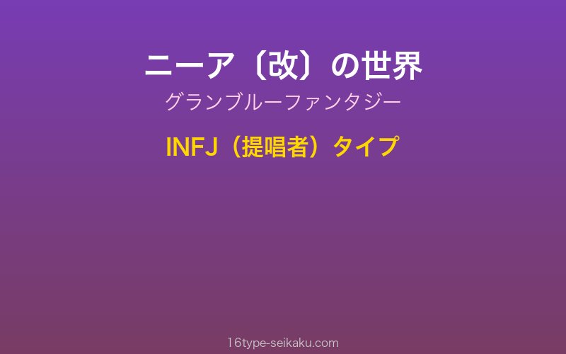 キャラクターイメージ