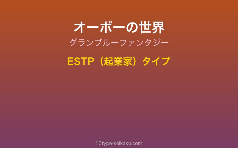 キャラクターイメージ