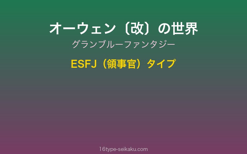 キャラクターイメージ