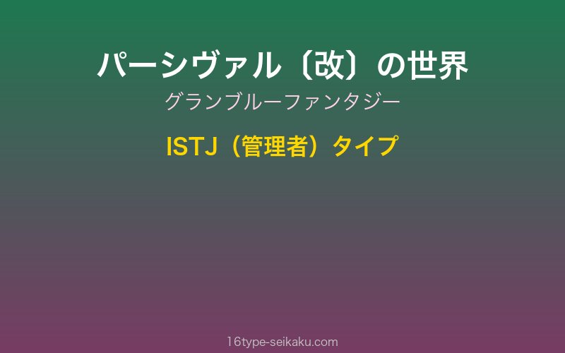 キャラクターイメージ