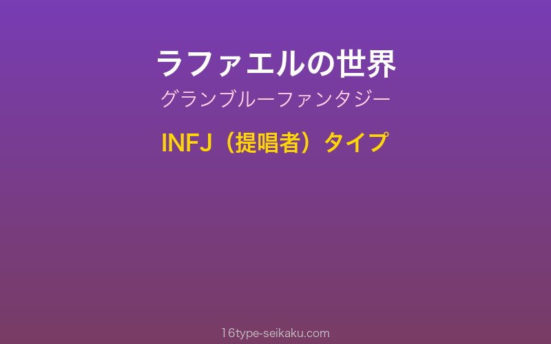 キャラクターイメージ