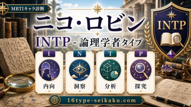 ニコ・ロビンのMBTIキャラ診断アイキャッチ画像