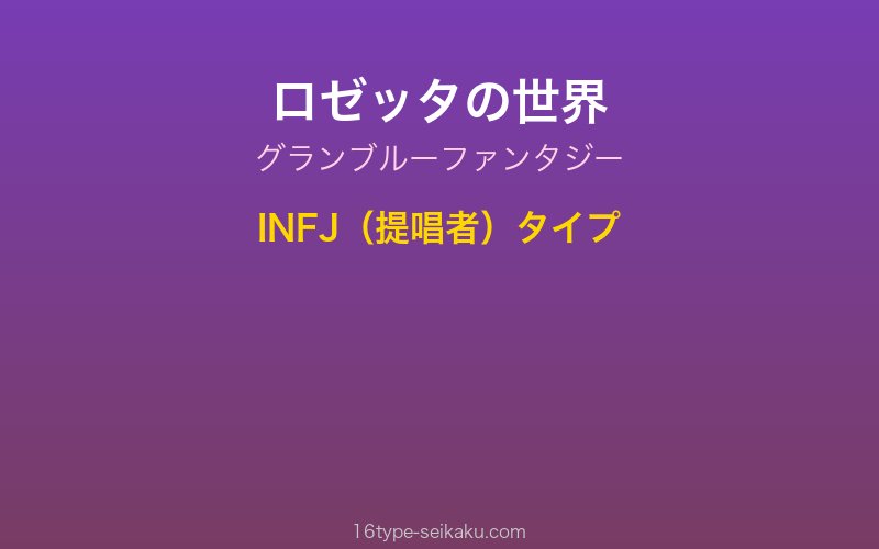 キャラクターイメージ