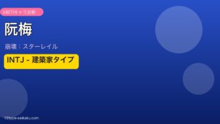 阮梅 INTJタイプ