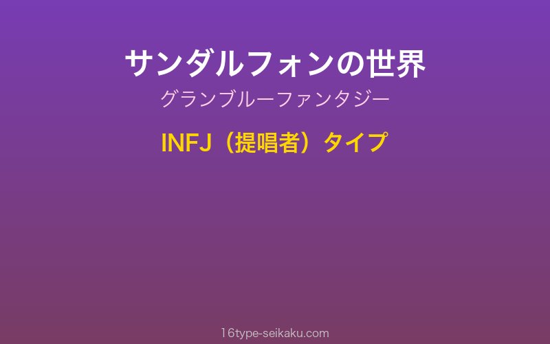 キャラクターイメージ