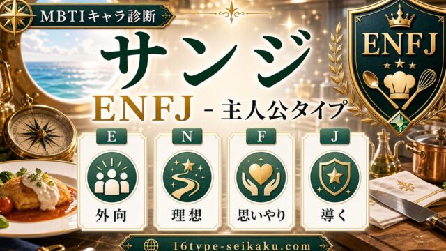 サンジのMBTIキャラ診断アイキャッチ画像